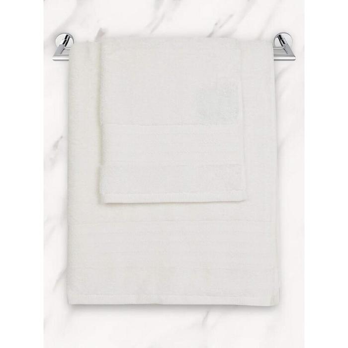 Полотенце махровое Ashby, размер 70х140 см, цвет кремовый полотенце sokol размер 70х140 см цвет кремовый