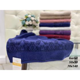 

Полотенце махровое GARLET, размер 50х90 см, цвет коралловый