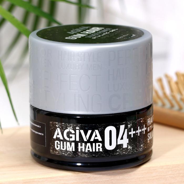 

Гель для укладки волос AGIVA Hair Gum Silver Power 04+++, серебряный, 200 мл