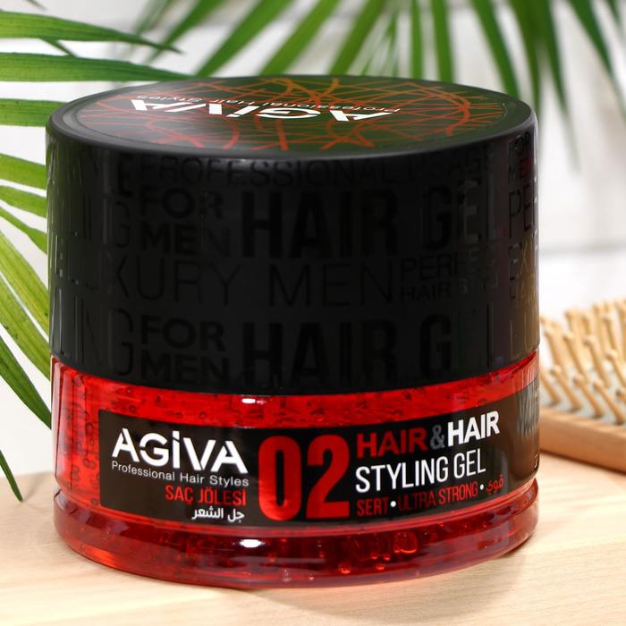 

Гель для волос AGIVA Hair Gel 02 Ultra Strong, ультра сильный, 700 мл