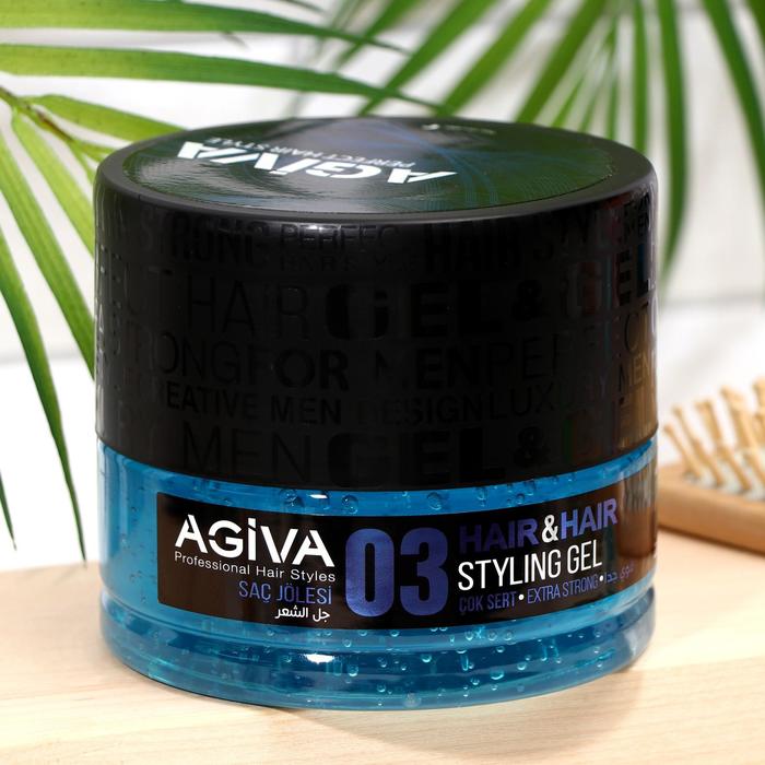 

Гель для волос AGIVA Hair Gel 03 Extra Strong, экстра сильный, 700 мл