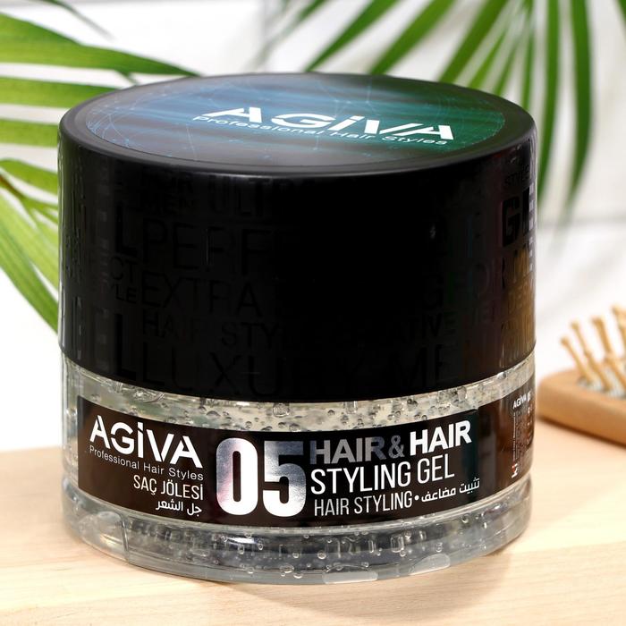 

Гель для укладки волос AGIVA Hair Gel 05 Transparent, прозрачный, 700 мл
