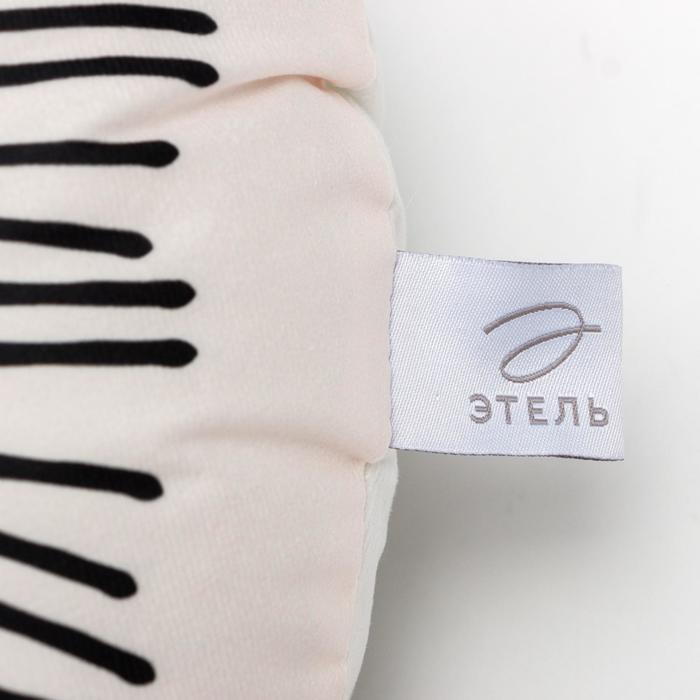 фото Подушка декоративная этель «лев», 40х40 см, велюр, 100% полиэстер