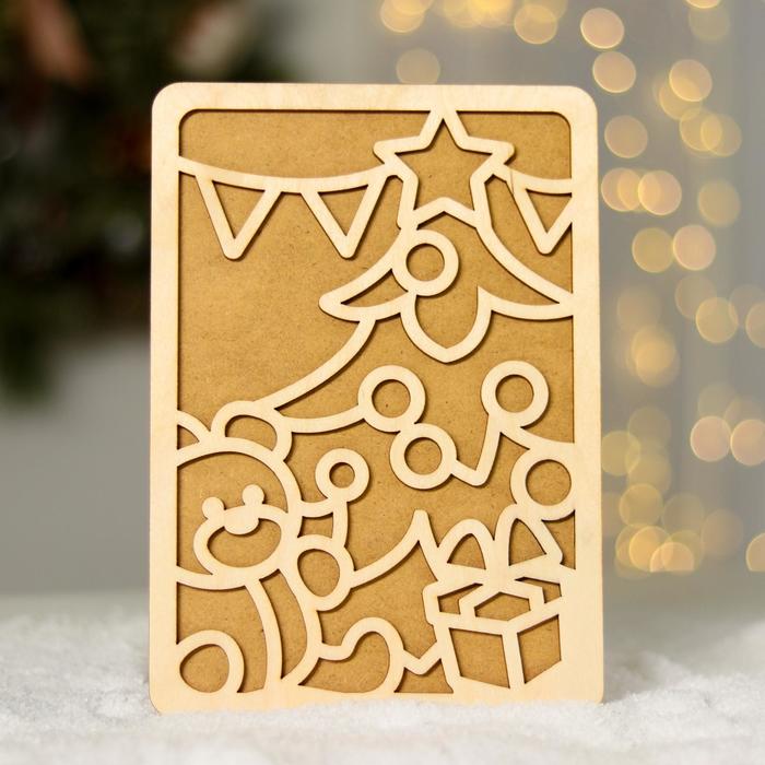 

Пластилиновые картинки «Ёлочка»