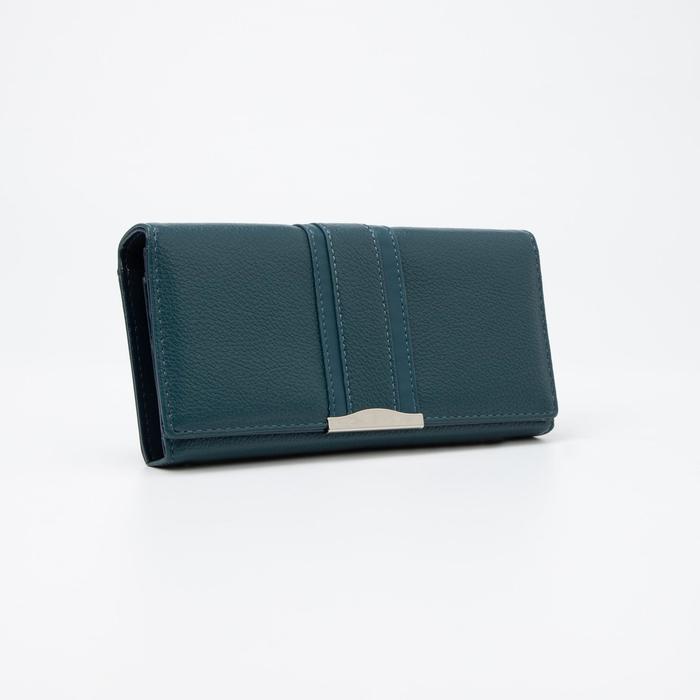 

Кошелёк на магнитах, цвет синий