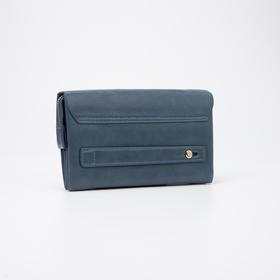 

Кошелёк на магнитах, цвет синий