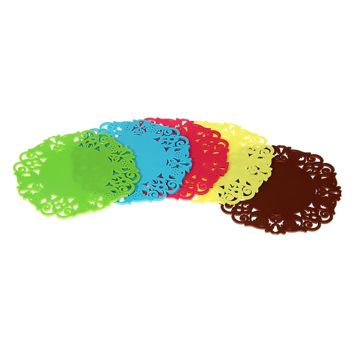 Подставка под горячее 16 см "Чаепитие", цвета МИКС