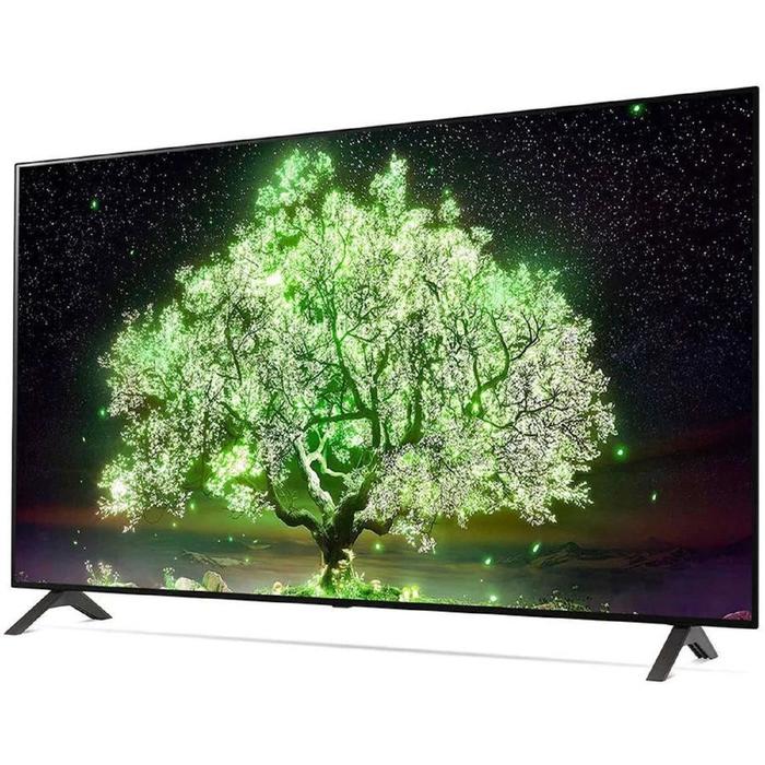 фото Телевизор lg oled55a1rla, 55", 3840x2160, dvb-t2/c/s2, 3xhdmi, 2xusb, smarttv, тёмно-серый