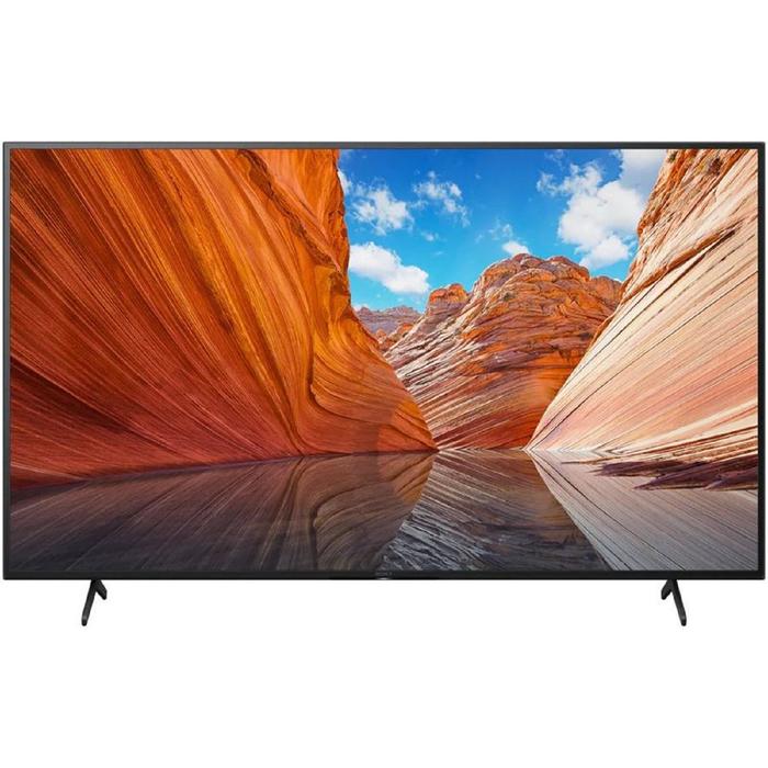 фото Телевизор sony kd43x81j, 43", 3840x2160, dvb-t2/s2, 4xhdmi, 2xusb, smarttv, чёрный