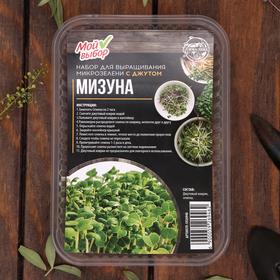 

Набор для выращивания микрозелени "Мизуна" с джутом