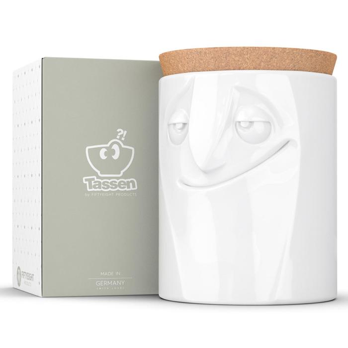 

Ёмкость для хранения Tassen Charming 1.7 л, белая