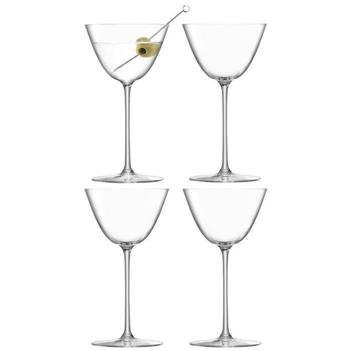 Набор бокалов для мартини Borough, 195 мл, 4 шт