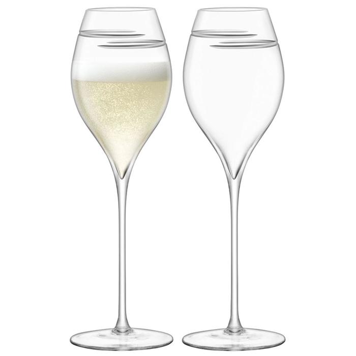 фото Набор бокалов для шампанского signature verso, 370 мл, 2 шт lsa international