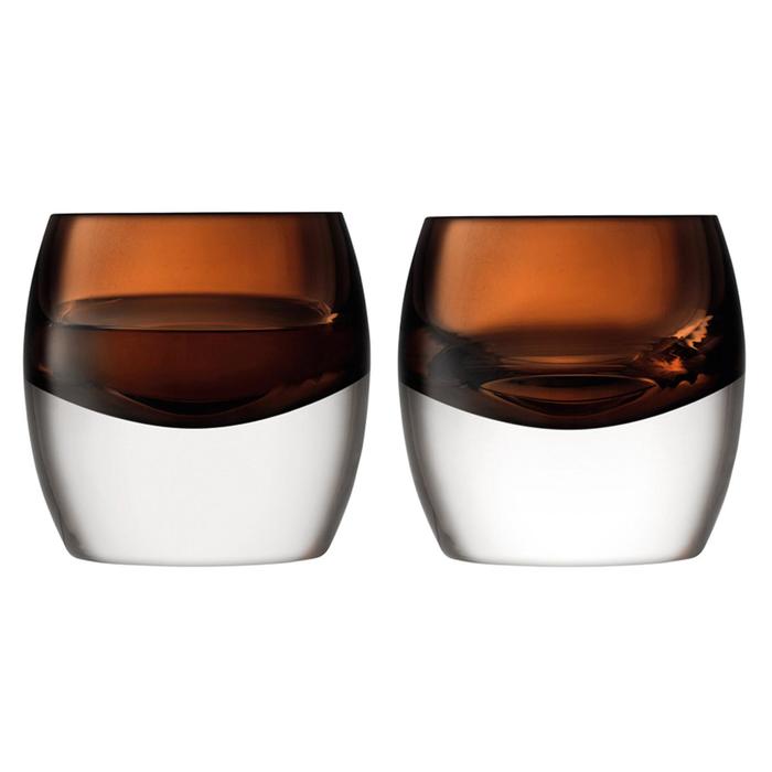 Набор низких стаканов Whisky Club, 230 мл, 2 шт набор из 2 стаканов islay whisky с деревянными подставками 250 мл