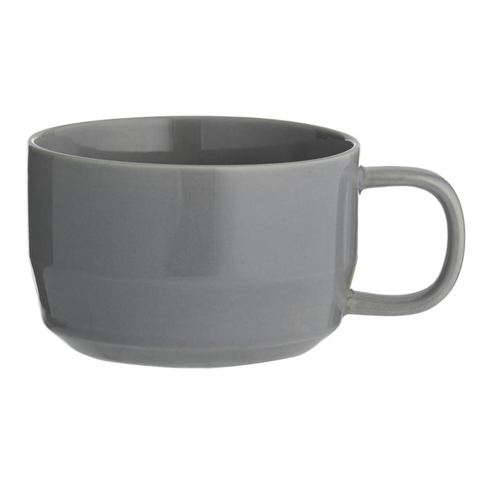 Чашка для каппучино Cafe Concept, 400 мл, темно-серая