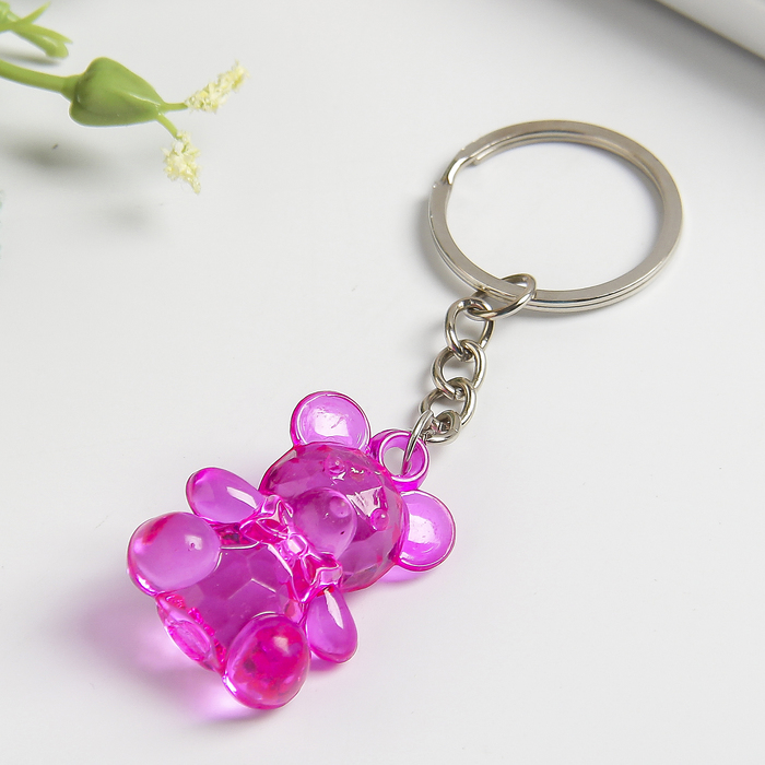 Подвеска для телефона "Мишка", цвета МИКС