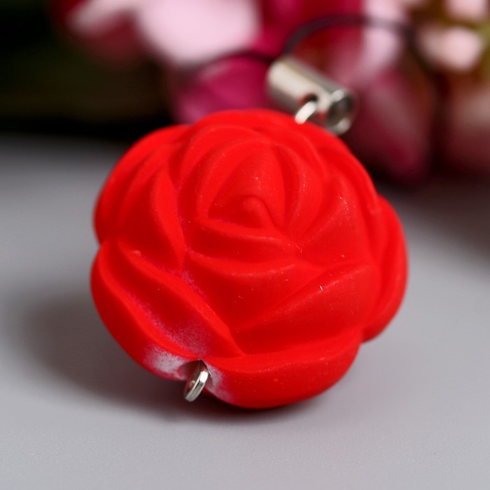 Подвеска для телефона "Роза", цвета МИКС