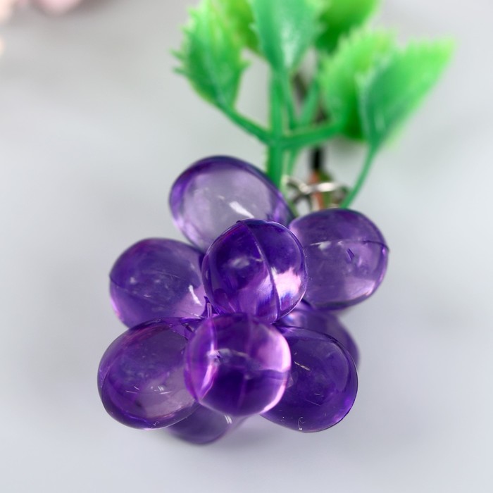 Подвеска для телефона "Виноград", цвета МИКС