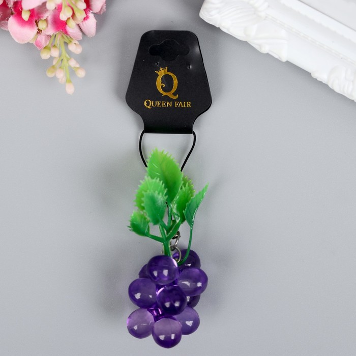 Подвеска для телефона "Виноград", цвета МИКС