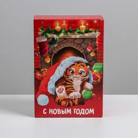

Коробка складная «Тигрёнок», 16 × 23 × 7.5 см