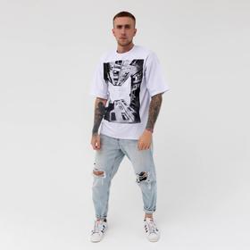

Футболка KAFTAN "Out", белый, р. 52