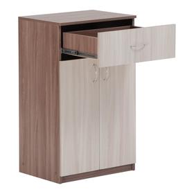 

Тумба под сейф 570x430x950 Ясень темный/светлый
