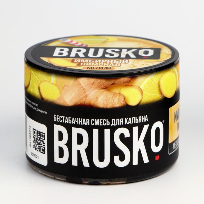 Бестабачная смесь Brusko "Имбирный лимонад", 50 г, medium