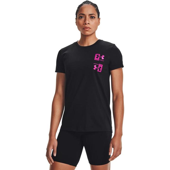 фото Футболка under armour live repeat hb short sleeve tee, размер 40-42 (1365136-001)