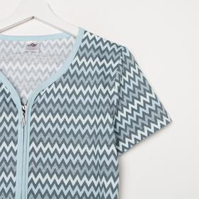 

Халат женский, цвет голубой, размер 48