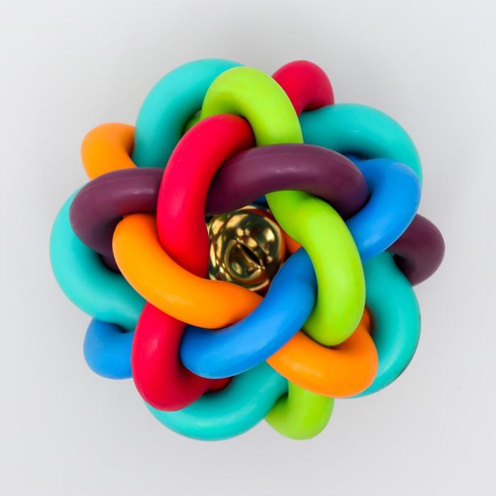Мяч "Большая молекула", 10 см, микс цветов