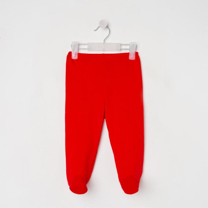 

Ползунки детские, цвет красный, рост 74