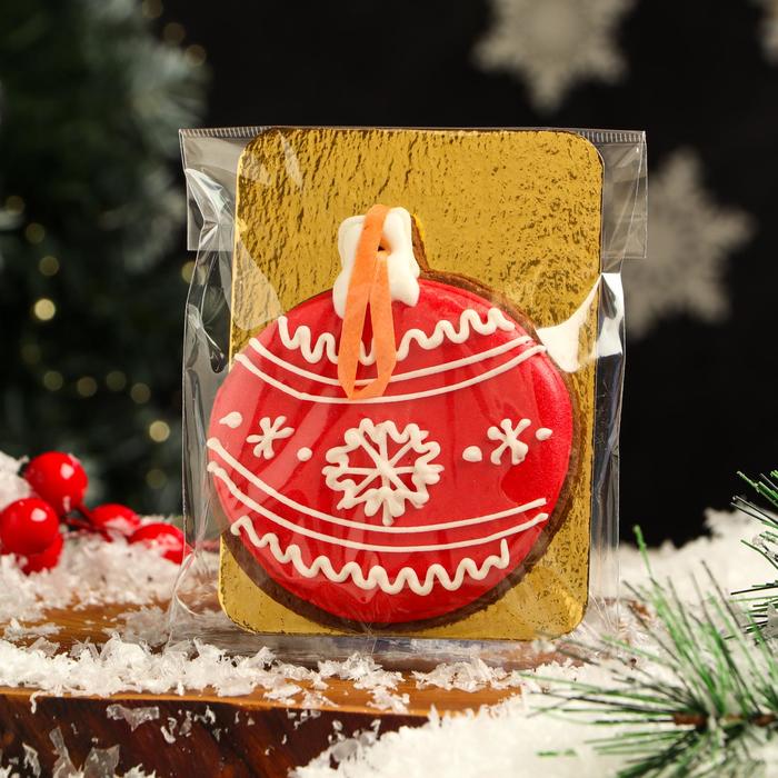 Печенье шоколадное «Ёлочная игрушка», 36 г