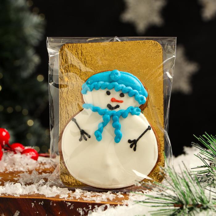 Печенье шоколадное «Снеговик», 37 г