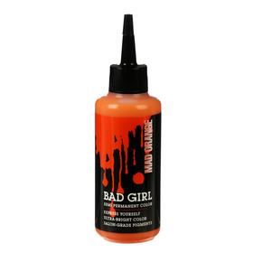 

Краска для волос Bad Girl Mad Orange, неоновый оранжевый, 150 мл