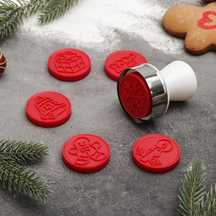 фото Набор для изготовления печенья «домашний уют», 6 шт, цвет микс