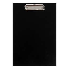 Планшет с зажимом А4, 2 мм, Calligrata прочный, картон/бумвинил, черный (клипборд)