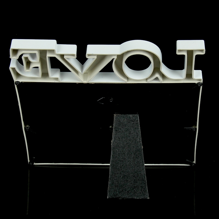 Фоторамка Love белая на 2 фото 10х15 см