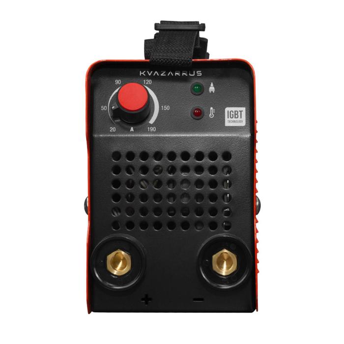 Сварочный аппарат KVAZARRUS 190 mini 230 В 66 кВт 20-190 А электроды d16-4 мм
