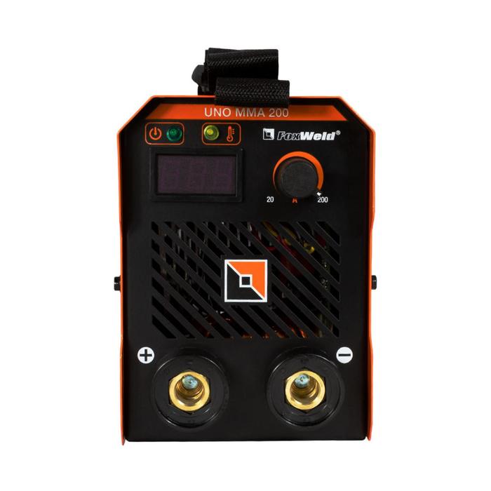Сварочный аппарат FoxWeld UNO MMA 200 230 В 8844 Вт 20-200 А электроды d5 мм 1137700₽