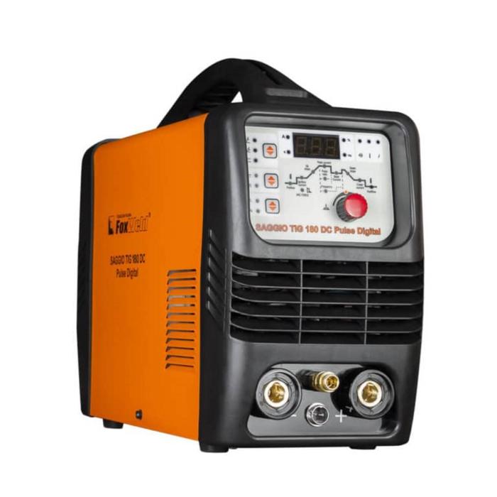 Аргонодуговой инвертор FoxWeld SAGGIO TIG 180 DC Pulse Digital, 230 В, 5-180 А, 0.5-500 Гц