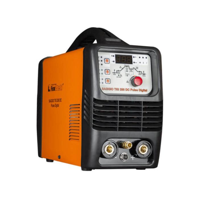 

Аргонодуговой инвертор FoxWeld SAGGIO TIG 200 DC Pulse Digital, 230 В, 5-200 А, 0.5-500 Гц