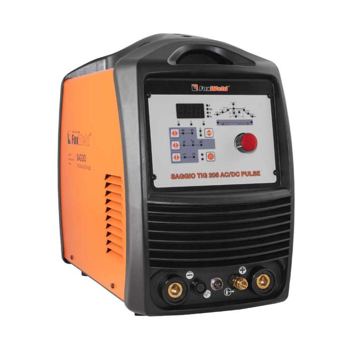

Аргонодуговой инвертор FoxWeld SAGGIO TIG 205 AC/DC PULSE, 230 В, 10-200 А