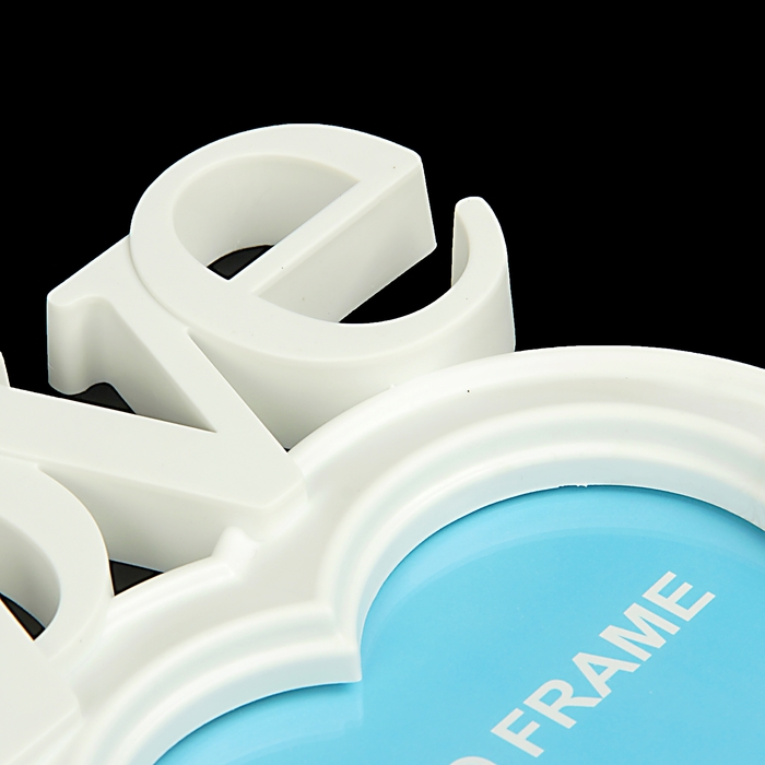 Фоторамка "Жизнь, любовь, смех" белая, на 8 фото 10х10 см, 10х15 см, 13х13 см