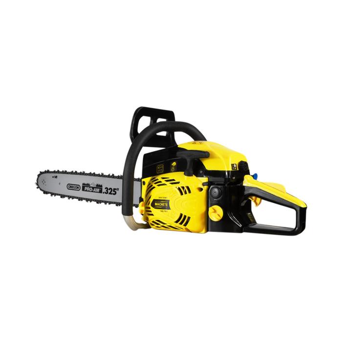 

Бензиновая цепная пила MACHETE 146 PRO, 2300 Вт, 3.2 л.с, шина 18", цепь 0.325", 72 звена