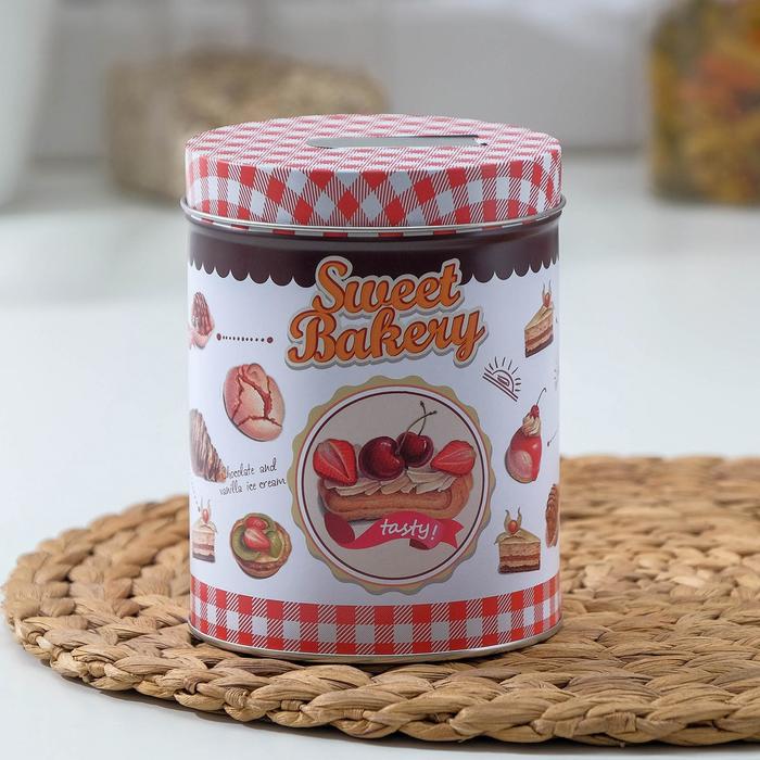 

Банка для сыпучих продуктов «Печенье», 13,8×10,5×10,5 см, с откидным носиком