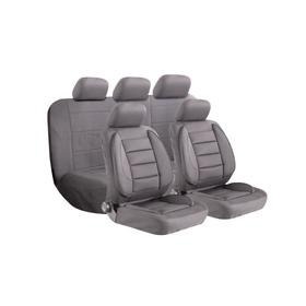 

Чехлы универсальные на автомобильные сиденья,комплект "COMFORT", полиэстер, серые