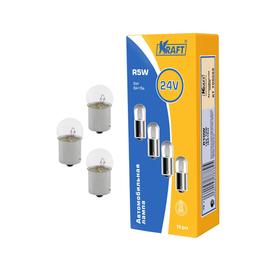 

Светодиод T10 W5W (W2,1x9,5d), 12v, red, 2 шт, блистер