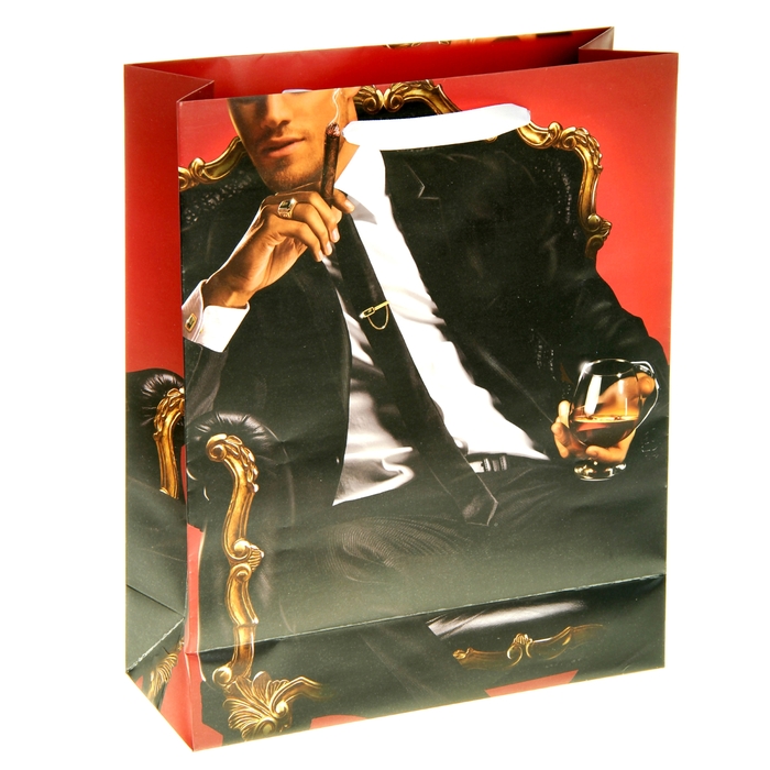 Пакет ламинированный вертикальный «Босс», 26 × 32 см