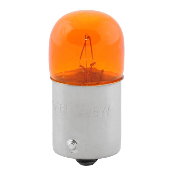 фото Лампа накаливания ry5w, 12v5w (ba15s), yellow kraft