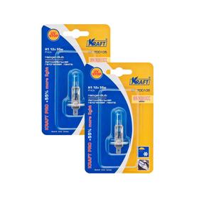 

Комплект автоламп Н1, 12v 55w, (P14,5s), Kraft Pro +55% more light, 2 шт